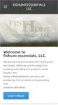 Mobile Screenshot of fishuntessentials.com